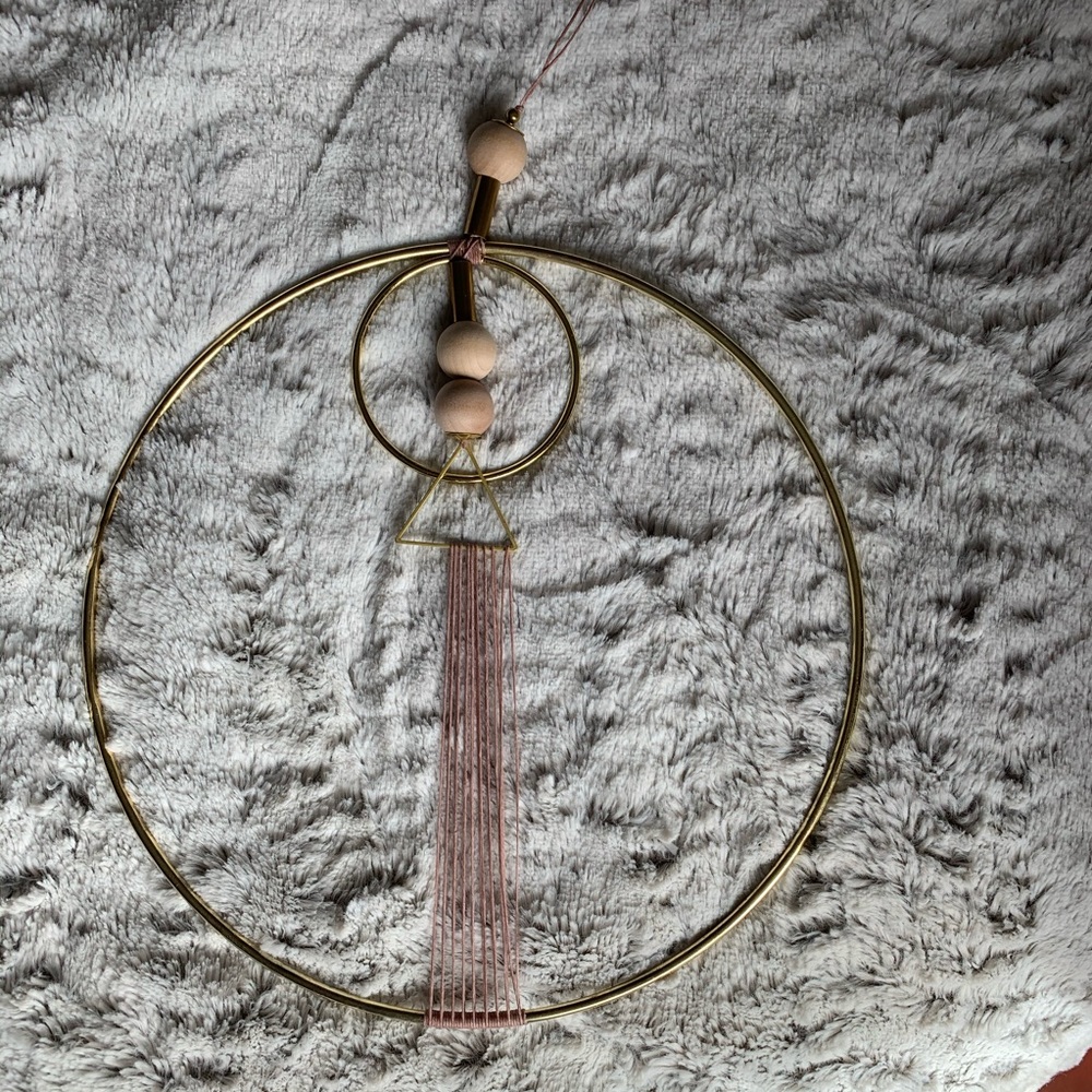 Anthropologie Art Geo Circle Wall Decoration